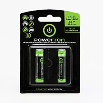 Powerton ENERGY RECHARGE Nabíjací Ni-MH batéria AAA, 2-pack