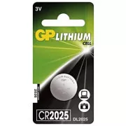 GP Jednorazové lithiová batéria CR2025, 1-pack
