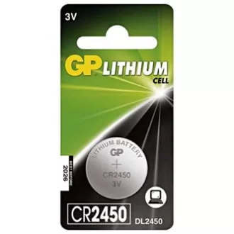 GP Jednorazové lithiová batéria CR2450, 1-pack