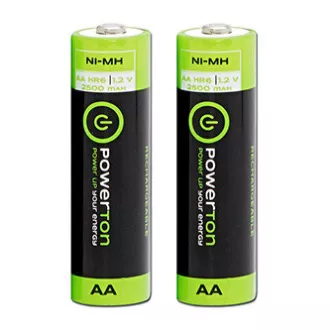 Powerton ENERGY RECHARGE Nabíjací Ni-MH batéria AA, 2-pack