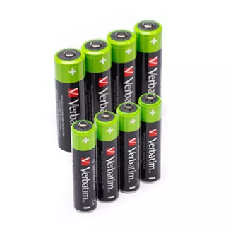Nabíjacia batéria, AAA (HR03), 1.2V, 950 mAh, Verbatim, blister, 4-pack
