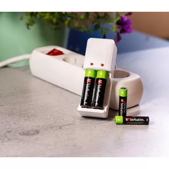 Nabíjacia batéria, AAA (HR03), 1.2V, 950 mAh, Verbatim, blister, 4-pack
