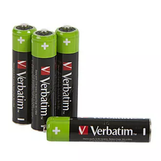 Nabíjacia batéria, AAA (HR03), 1.2V, 950 mAh, Verbatim, blister, 4-pack