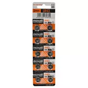 Batéria alkalická, LR43, LR43, 1.5V, Maxell, blister, 10-pack