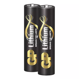 GP Jednorazové lithiová batéria AAA, 2-pack