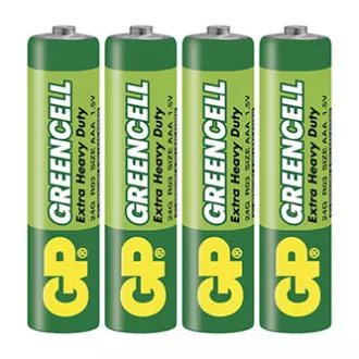 GP Jednorazová zinkochloridová batéria AAA, 4-pack