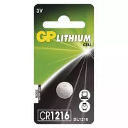 GP Jednorazové lithiová batéria CR1216, 1-pack