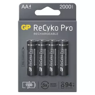 GP Nabíjacia Ni-MH batéria AA, 4-pack