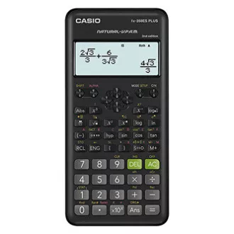 Casio Kalkulačka FX 350 ES PLUS 2E, čierna, stolový