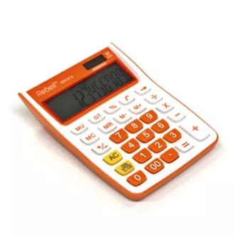 Rebell Kalkulačka RE-SDC912OR BX, oranžová, stolová, dvanásťmiestna