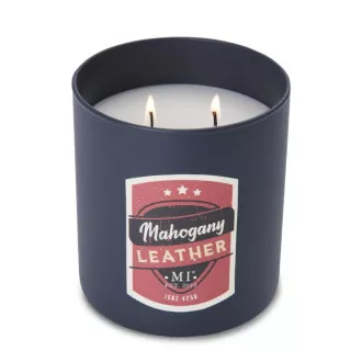 Colonial Sviečka MAHOGANY LEATHER 425 gr