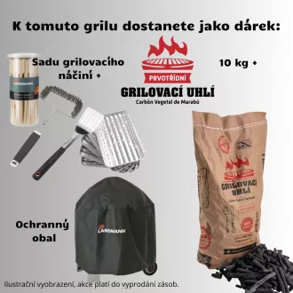 Landmann Kotlový gril na drevené uhlie 57 cm Landmann Kotlový gril na drevené uhlie 57 cm