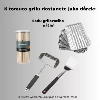 Landmann Plynový gril Grillchef 2.0, 5,5 kW, Landmann Plynový gril Grillchef 2.0, 5,5 kW,