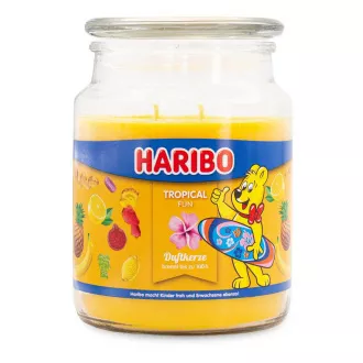 Haribo Vonná sviečka Tropical Fun 510 g