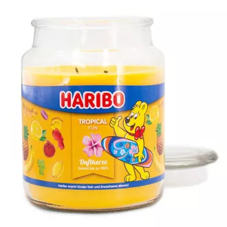 Haribo Vonná sviečka Tropical Fun 510 g