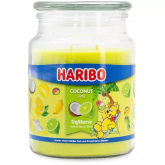 HARIBO Vonná sviečka Coconut Lime 510 g