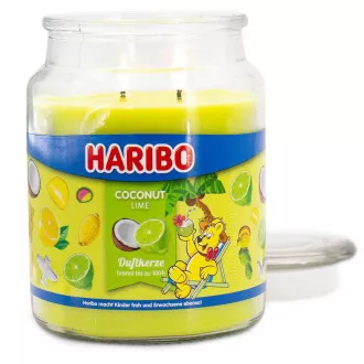 HARIBO Vonná sviečka Coconut Lime 510 g