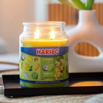 HARIBO Vonná sviečka Coconut Lime 510 g