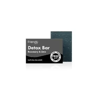 Friendly Soap Prírodné mydlo detoxikačný rozmarín a limeta 95 g Friendly Soap Prírodné mydlo detoxikačný rozmarín a limeta 95 g