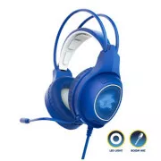 Energy Sistem Gaming Headphones ESG 2 Sonic, herné slúchadlá s bielym LED osvetlením a podobizňou legendárneho ježka Sonic