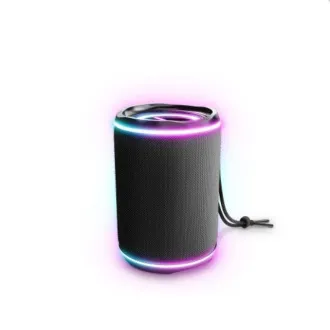 Energy Sistem Urban Box Black Supernova, vodeodolný Bluetooth 5.1 repráčik, 16 W, pestrá ponuka RGB svetelných efektov