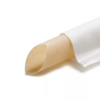 EURO STRAWS - Prírodná bambusová slamka Bobba 12x230mm, 80ks, jednotlivo balená