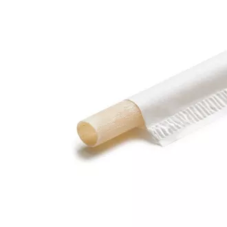 EURO STRAWS - Prírodné bambusové slamky Basic 6x230mm, 200ks, jednotlivo balené EURO STRAWS - Prírodné bambusové slamky Basic 6x230mm, 200ks, jednotlivo balené