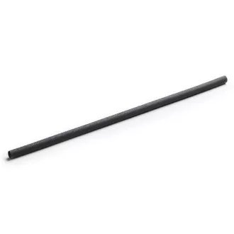 EURO STRAWS - Prírodná minerálna slamka Cocktail 5x140mm, Charcoal Black, 250ks