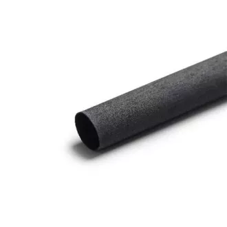 EURO STRAWS - Prírodná minerálna slamka Shakey 8x150mm, Charcoal Black, 200ks