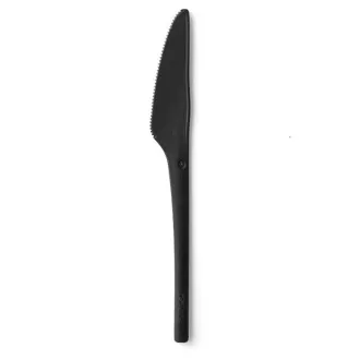 REFORK - Nôž z prírodného materiálu, black, 1000ks