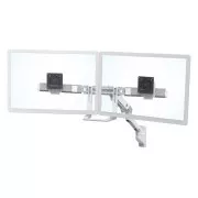ERGOTRON HX Wall Dual Monitor Arm, nástenné rameno pre 2 monitory až 32", biele