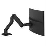 ERGOTRON HX Desk Monitor Arm, stolné rameno max 49" monitor, čierne