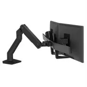 ERGOTRON HX Desk Dual Monitor Arm, stolné rameno pre 2 monitory až 32", čierne