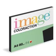 Image Coloraction papier pre výtvarné potreby A4/80g, Black - Sýta čierna, 100 listov