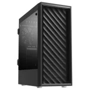 Zalman case miditower T7, bez zdroja, ATX, 1x USB 3.0, 2x USB 2.0, priehľadná bočnica, čierna