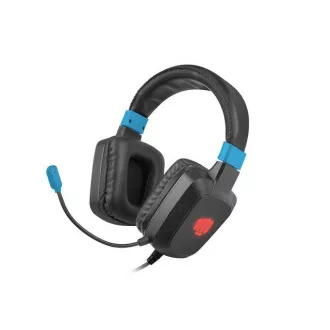 Fury Herné slúchadlá s mikrofónom Raptor, drôtové, RGB, USB, jack 3,5mm, kábel dĺžka 2m, čierna Fury Herné slúchadlá s mikrofónom Raptor, drôtové, RGB, USB, jack 3,5mm, kábel dĺžka 2m, čierna