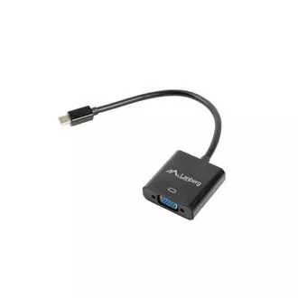 LANBERG adaptér HDMI (M) na VGA (F) + Minijack 3.5mm (F) kábel 20cm LANBERG adaptér HDMI (M) na VGA (F) + Minijack 3.5mm (F) kábel 20cm