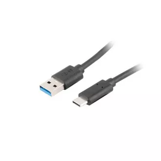 LANBERG USB-C(M) na USB-A(M) 3.1 kábel 1,8m, čierny