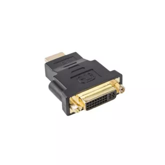 LANBERG redukcia HDMI (M) na DVI-D (F) (24+5) čierny