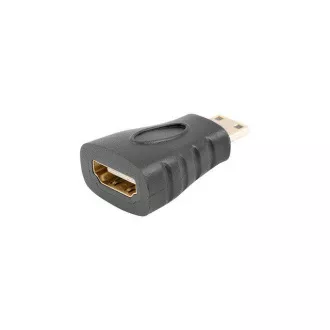 LANBERG redukcia HDMI (F) na HDMI MINI (M), čierny