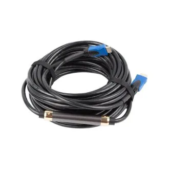 LANBERG HDMI M/M 2.0 kábel 15m 4K, CU, čierny