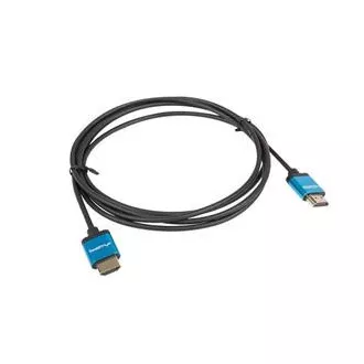 LANBERG HDMI M/M 2.0 kábel 1,8m 4K čierny, slim