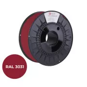 C-TECH tlačová struna PREMIUM LINE ( filament ) , ABS, orientálna červená, RAL3031, 1,75mm, 1kg