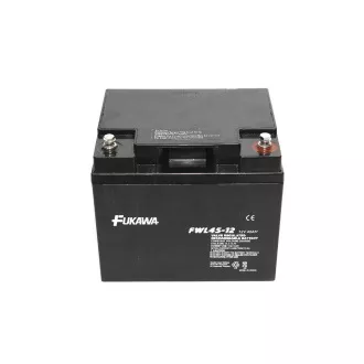 FUKAWA akumulátor FWL 45-12 (12V; 45Ah; závit M6; životnosť 10 rokov) FUKAWA akumulátor FWL 45-12 (12V; 45Ah; závit M6; životnosť 10 rokov)