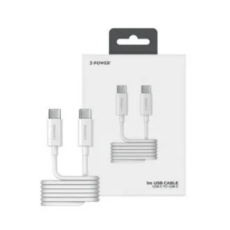 2-Power kábel USB-C to USB-C, 1M 2-Power kábel USB-C to USB-C, 1M