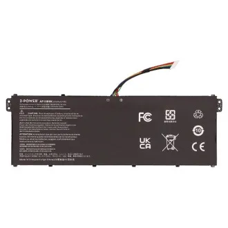 2-Power batéria pre ACER Extensa 15 EX215-53G 3 ?lánková Batéria do Laptopu 11,4V 3400mAh