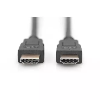 Digitus Pripojovací kábel HDMI High Speed, typ AM/M, 3,0 m, Ultra HD 60p, zlatý, bl Digitus Pripojovací kábel HDMI High Speed, typ AM/M, 3,0 m, Ultra HD 60p, zlatý, bl