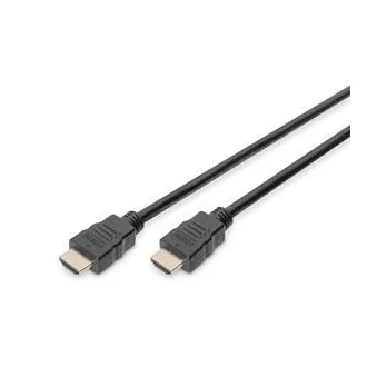 Digitus Pripojovací kábel HDMI High Speed, typ AM/M, 3,0 m, Ultra HD 60p, zlatý, bl Digitus Pripojovací kábel HDMI High Speed, typ AM/M, 3,0 m, Ultra HD 60p, zlatý, bl