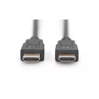 Digitus Pripojovací kábel HDMI High Speed, typ AM/M, 3,0 m, Ultra HD 60p, zlatý, bl Digitus Pripojovací kábel HDMI High Speed, typ AM/M, 3,0 m, Ultra HD 60p, zlatý, bl