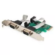 Digitus Adaptér PCI Express x1 2xsériový port, +low profile čipová sada: ASIX99100
